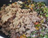 A picture of step 1 of Soya and Mixed Veg Momo.