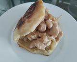 Foto del paso 7 de la receta: Pan sin amasar en sartén🫓🥙🫓