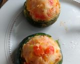 Foto del paso 4 de la receta: Zapallitos rellenos vegetarianos