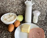 Foto del paso 1 de la receta: Tortilla de arroz con jamón y queso 🧑🏻🍳