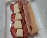 Foto del paso 4 de la receta: Salchichas de viena rellenas (al microondas)