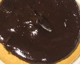 A picture of step 3 of Mcvities digestive chocolate fondant tower cake.