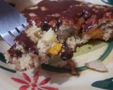 Foto del paso 6 de la receta: Pastel de Avena y Frutas con Salsa de Cacao y Miel
