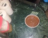 A picture of step 4 of Chocolate Banana Peanut Fruit Pancake With Choco Sauce.
