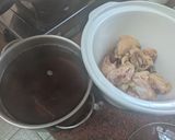 中藥包燉雞湯的食譜步驟3照片
