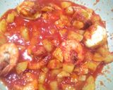 Foto langkah ke 3 dari resep Balado Kentang Udang Telur.