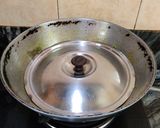 A picture of step 5 of SARSON SAAG CABBAGE SABZI...
