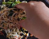 Foto langkah ke 3 dari resep Pelecing kangkung dan tauge.