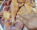 A picture of step 2 of Butter chicken pasta.