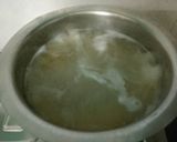 A picture of step 1 of Hakka noodles.