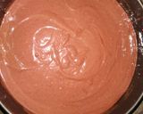 A picture of step 4 of Chocolate Red cake😋.