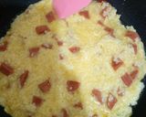 Foto langkah ke 3 dari resep Pizza Nasi Teflon.