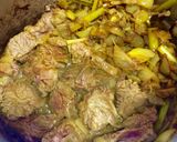 Hình bước làm 11 của món Bò kho khoai lang