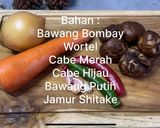 Foto langkah ke 1 dari resep Tumis Jamur Shitake.