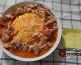 รูปขั้นตอนการทำที่ 7 ของ ข้าวไข่ข้นซอสต้มยำไมโครเวฟ