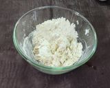 A picture of step 2 of Potato Toffee.