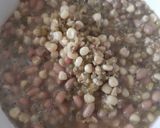 Foto langkah ke 4 dari resep Khas Kupang Jagung pulut,kacang tanah dan kacang hijau Rebus.