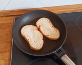 Foto del paso 1 de la receta: Bocadillo de bacon queso y huevo