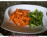 A picture of step 2 of Stirred fry macaroni.