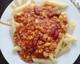Chilis bab recept fázis 3 fotója