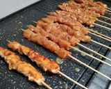 Foto langkah ke 5 dari resep Sate Ayam Bumbu Kacang.