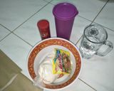 Foto langkah ke 1 dari resep Pangsit Ekonomis.
