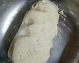 A picture of step 1 of Bajara roti.