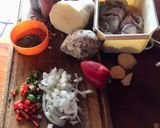 Foto del paso 1 de la receta: Guiso de panza y muslo de pollo