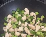 A picture of step 2 of Honey- Mustard Chicken Pasta.