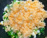 A picture of step 5 of Golden Fried Rice.