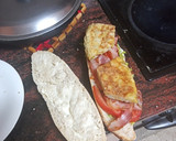 Foto del paso 3 de la receta: Bocadillo de tortilla de papas diferente