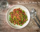 รูปขั้นตอนการทำที่ 5 ของ หมูสับผัดกะปิสะตอ