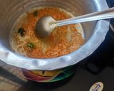 A picture of step 6 of Mutton sukha and mutton curry.