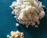 Foto del paso 2 de la receta Arroz con espinacas, pollo y champiñones