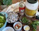 A picture of step 1 of Spicy Thai Shrimp Salad.