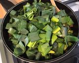 Une image de l'étape 8 de Fondue de poireaux au lard, oignon, crème et épices.