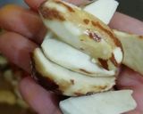 A picture of step 1 of Jackfruit Seed and RawMango gravy.