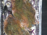 Trucha al horno con salsa de mostaza dulce