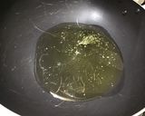 A picture of step 2 of Moong dal halwa.