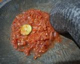 Foto langkah ke 4 dari resep Sambel Terasi Lalapan.