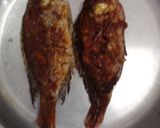 A picture of step 12 of Grilled Whole Fish with Tamarind, Sweet Soy Sauce and Bento Rice.