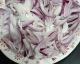 A picture of step 1 of Bhindi.