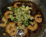 Foto del paso 5 de la receta: Spaghetti con verdura y langostinos al ajillo
