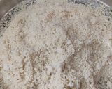 A picture of step 1 of Kaju katli.