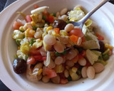 Foto del paso 2 de la receta: Ensalada de porotos granados primaveral