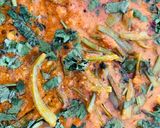 A picture of step 10 of Dhaba style Guvarnu shaak (Cluster beans curry).