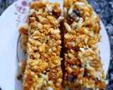 A picture of step 7 of Dates & dry fruits bars.