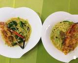 White Hokkien Mee with River Prawn Top SichuanPepper recipe step 4 photo