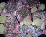 Foto del paso 4 de la receta Pollo con papas y batatas 🐤