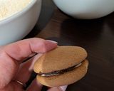 Ciastka biszkoptowe z nutellą i mascarpone krok przepisu 1 zdjęcie